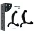 Addicted Toys - masseur de prostate et du périnée (noir) - 11,3 cm