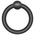 Addicted Toys - Ensemble de 7 anneaux pénis en silicone (noir)