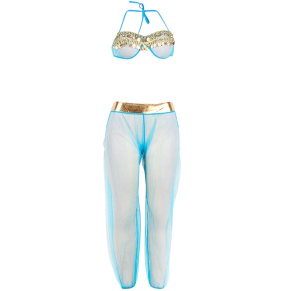 Subblime - Costume transparent style indien - bleu