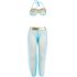 Subblime - Costume transparent style indien - (bleu)