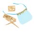 Subblime - Costume transparent style indien - (bleu)