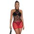 Subblime 952242 - Robe en résille dégradée (rouge) - Taille S à L