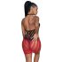 Subblime 952242 - Robe en résille dégradée (rouge) - XS-M
