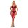 Subblime 952327 - Robe résille croisée (rouge) - S-L