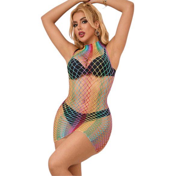 Subblime 952433 - robe résille arc-en-ciel - S-L