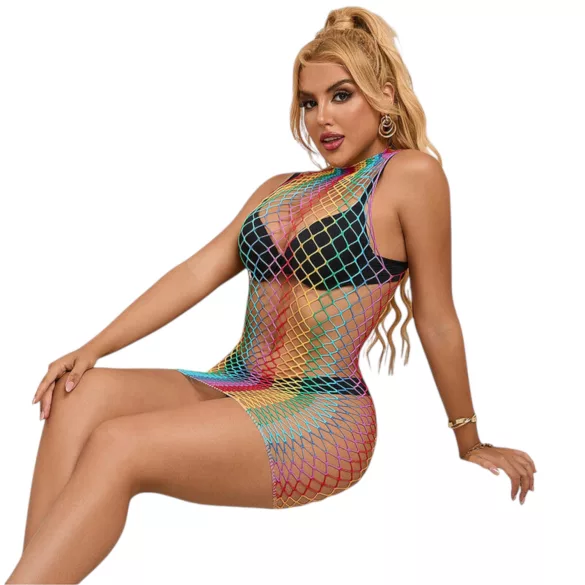 Subblime 952433 - robe résille arc-en-ciel - S-L