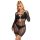 Subblime 952464 - Robe résille nœud - (noir) - S-L