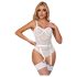 Subblime 954291 - ensemble body transparent à chaînes - blanc (L-XL)