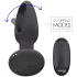 Addicted Toys - vibromasseur anal à langue rotative - silicone noir