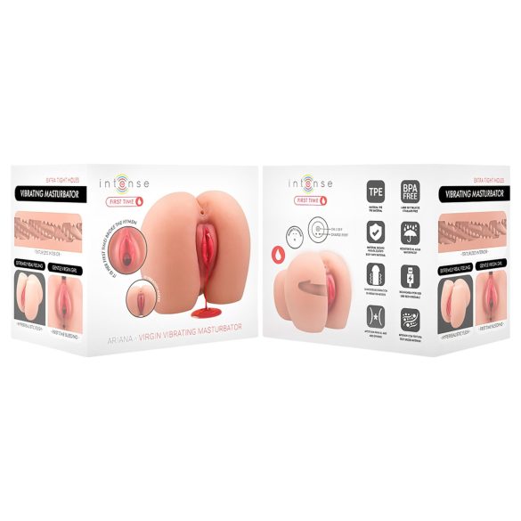 Intense - masturbateur réaliste vierge vibrant - finition naturelle
