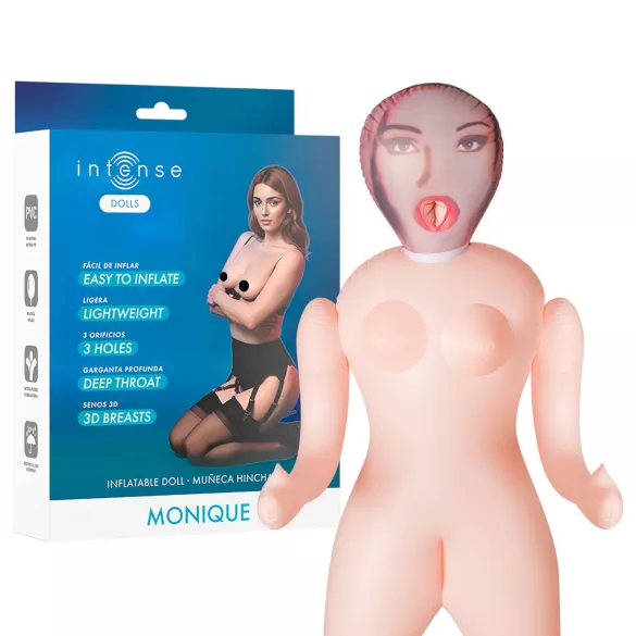 Intense Dolls Monique - poupée sexuelle gonflable femme - PVC