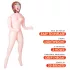 Intense Dolls Scarlett - poupée gonflable réaliste - femme en PVC