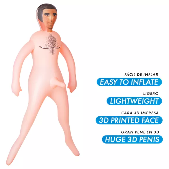 Intense Dolls Anthony - poupée homme gonflable réaliste