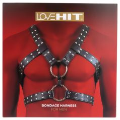 Virgite - harnais torse homme (noir)