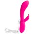 Vibrateur Lucas - rechargeable, avec stimulateur de clitoris (rose)