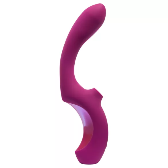 Platanomelón Momba - stimulateur clitoridien et point G sans contact - rouge