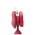 Ensemble vibrant 2 pcs Platanomelón Mobi (rouge)