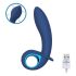 Vibromasseur rechargeable gonflable (bleu)