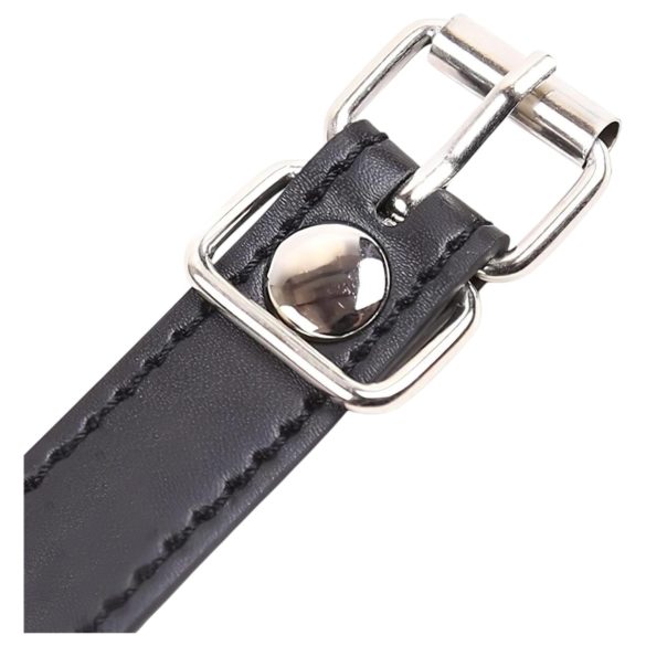 Latetobed - bâillon bouche forme lèvres - silicone noir