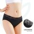Adalet Natura Super - culotte menstruelle (noire) - L