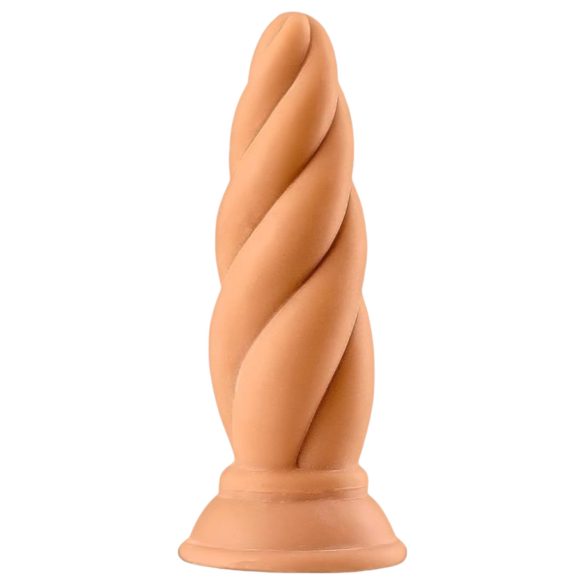 Max & Co Felix - plug anal torsadé - 15 cm (naturel)