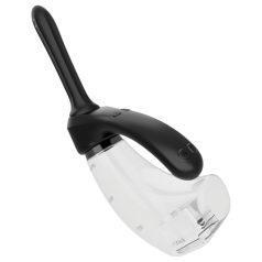Afterdark - Nettoyeur anal vibrant automatique (transparent)