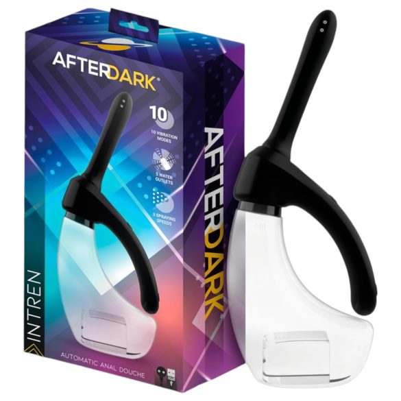 Afterdark - douche anale automatique vibrante - transparent