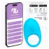 INTOYOU Ringo - anneau pénien vibrant intelligent avec application (bleu)