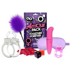 Pack Amour Ensemble - Kit de Démarrage avec Vibromasseur - 7 Pièces   Pack Amour Ensemble - Kit de Démarrage avec Vibromasseur - 7 Pièces