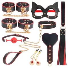 INTOYOU - Coffret BDSM avancé - 8 pièces - noir