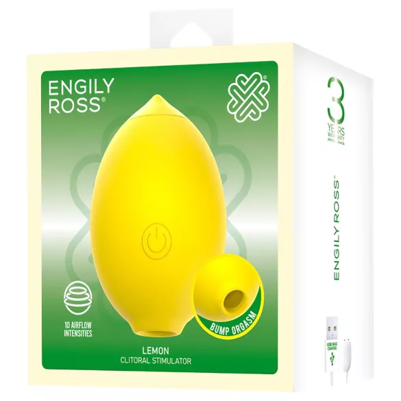 Engily Ross Lemon - stimulateur clitoridien ondulé à air (jaune)