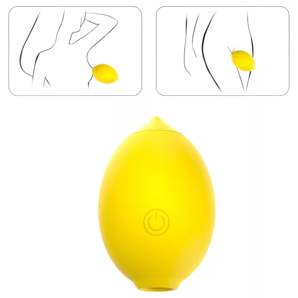 Engily Ross Lemon - stimulateur clitoridien ondulé à air (jaune)