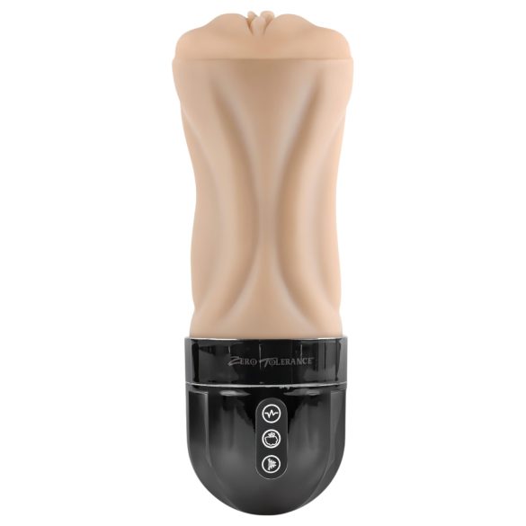 Zero Tolerance Tight Lipped - vaginette suc-suc vibrante (naturelle)