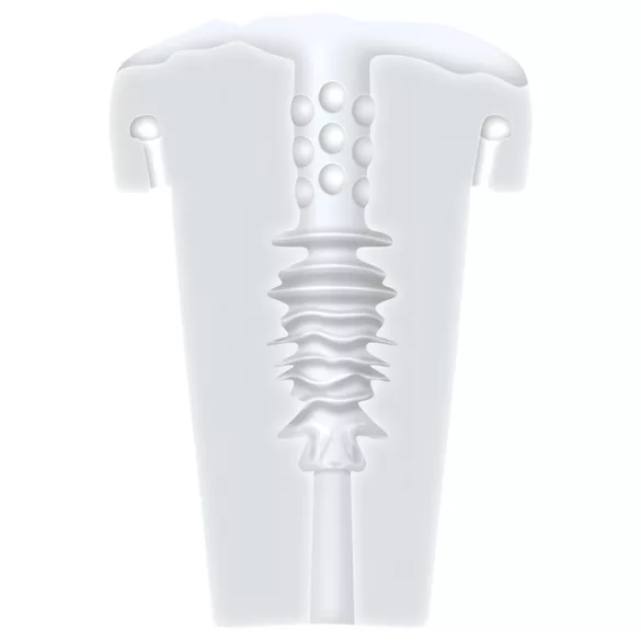 Zero Tolerance - masturbateur vibrant et aspirant rechargeable - transparent