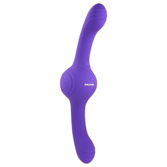 Evolved Our Gyro Vibe - vibromasseur double vibrant rechargeable (violet)
