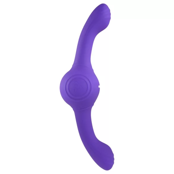 Evolved - vibromasseur double vibrant rechargeable - silicone violet