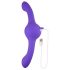 Evolved Our Gyro Vibe - vibromasseur double vibrant rechargeable (violet)