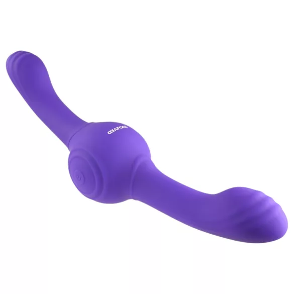 Evolved - vibromasseur double vibrant rechargeable - silicone violet