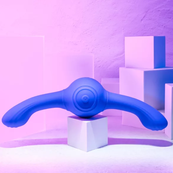 Evolved - vibromasseur double vibrant rechargeable - silicone violet