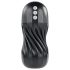 Playboy Solo Stroker - masturbateur suceur rechargeable (noir)