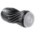Playboy Solo Stroker - masturbateur suceur rechargeable (noir)