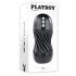 Playboy Solo Stroker - masturbateur suceur rechargeable (noir)