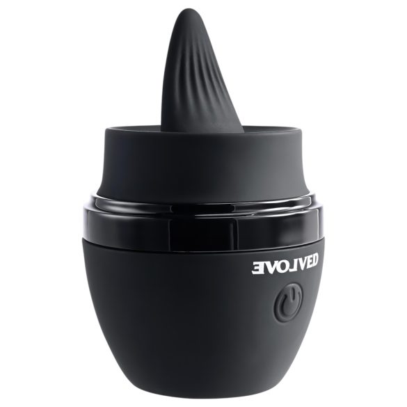 Evolved Tongue Tied - Vibromasseur rechargeable à langue (Noir)
