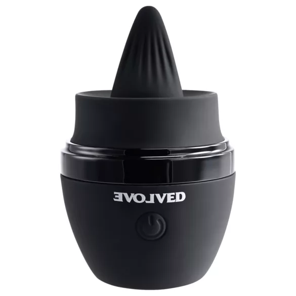 Evolved Tongue Tied - vibromasseur à langue rechargeable (noir)