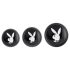 Playboy - Coffret de plugs anaux - 3 pièces (argent)