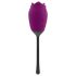 Playboy - rose vibreur étanche à langue rechargeable (violet)