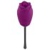 Playboy - rose vibreur étanche à langue rechargeable (violet)