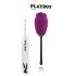 Playboy - rose vibreur étanche à langue rechargeable (violet)