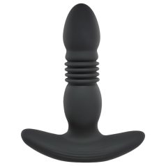   Playboy - Vibromasseur anal rechargeable avec poussée (noir)