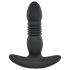 Playboy - Vibromasseur anal rechargeable avec poussée (noir)